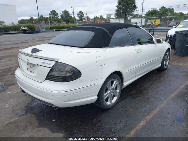 2008 MERCEDES-BENZ CLK-CLASS 5.5L VIN: WDBTK72G98T095435