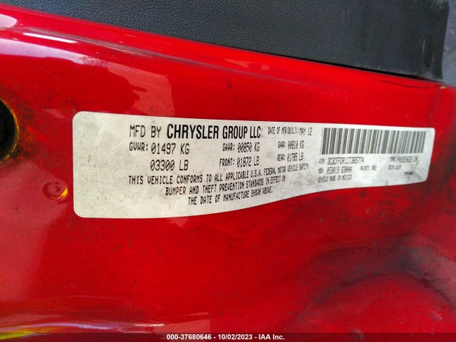 2012 FIAT 500 3C3CFFDR1CT365774 Photo 8