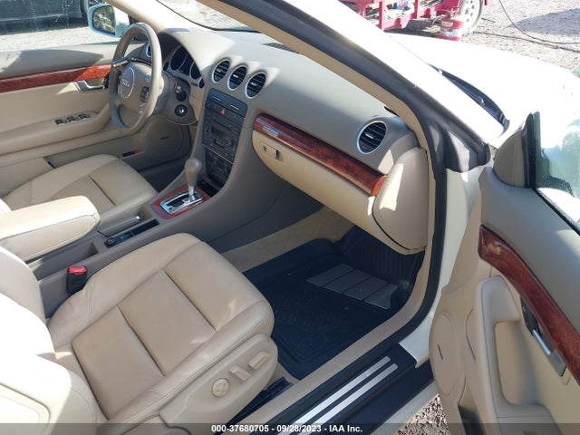 2005 AUDI A4 3.0L VIN: WAUDT48H25K009849