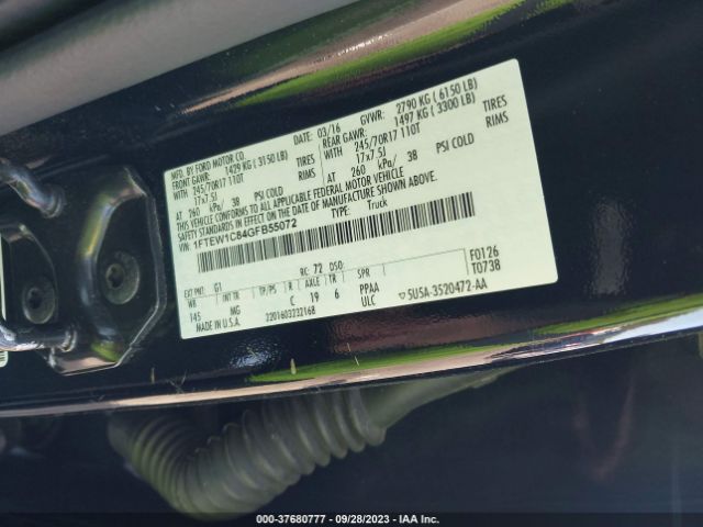 1FTEW1C84GFB55072 Ford F-150 Xlt/xl