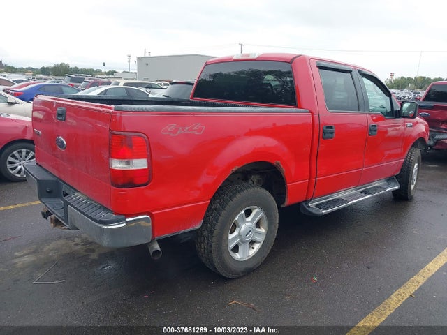 2004 FORD F-150 XLT VIN: 1FTPW145X4KC28509