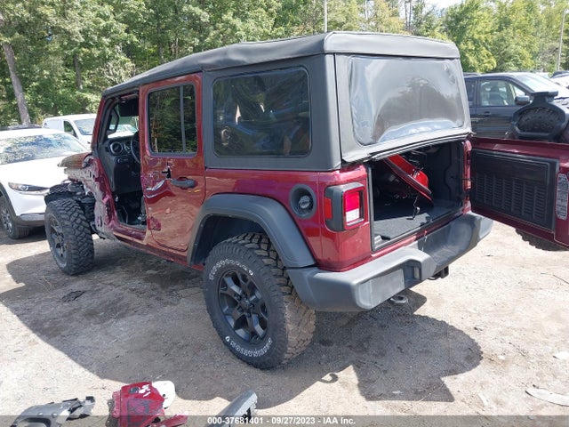 1C4HJXDG4MW780104 Jeep Wrangler Unlimited Willys 4x4