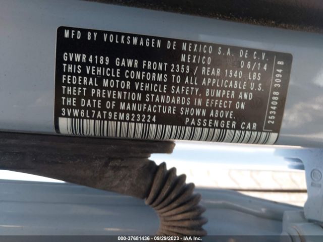 2014 VOLKSWAGEN BEETLE CONVERTIBLE 3VW6L7AT9EM823224 Photo 8