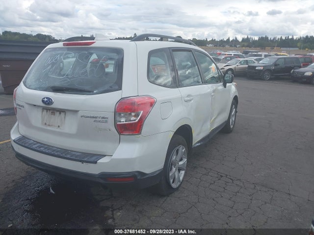 2016 SUBARU FORESTER 2.5I VIN: JF2SJABC3GH507782