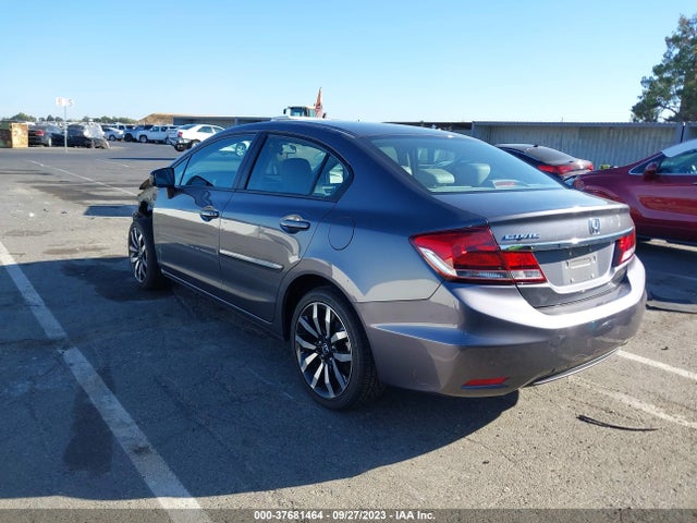 Honda Civic Sedan Ex-l 2015 2HGFB2F98FH512763 Image 3