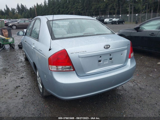 2008 KIA SPECTRA LX VIN: KNAFE122585575626