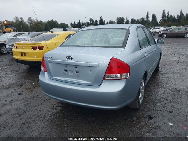 2008 KIA SPECTRA LX VIN: KNAFE122585575626