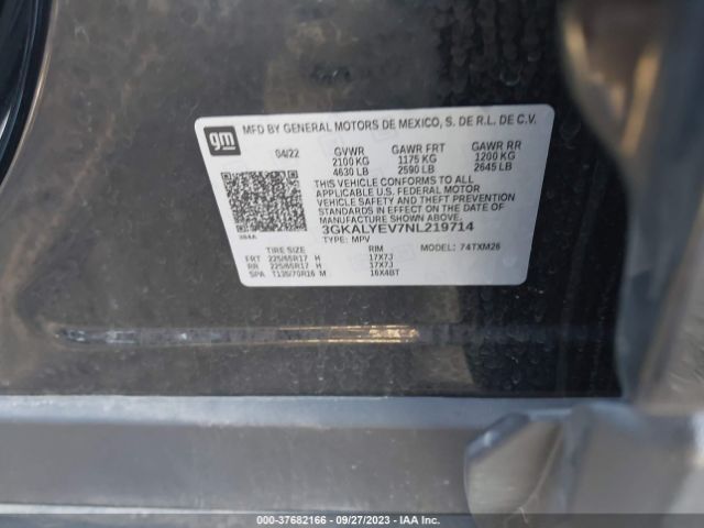 3GKALYEV7NL219714 GMC Terrain At4