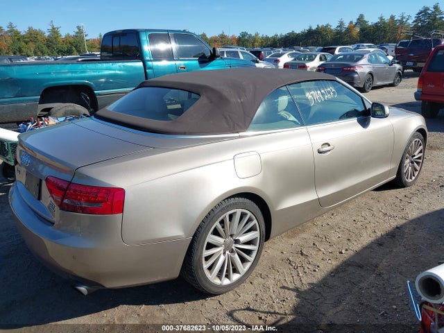 2010 AUDI A5 PREMIUM PLUS VIN: WAULFAFH6AN025999