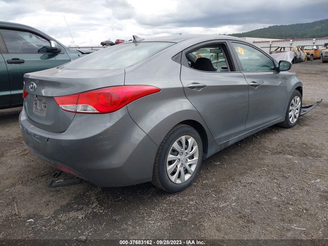 2012 HYUNDAI ELANTRA GLS PZEV VIN: 5NPDH4AE3CH139607
