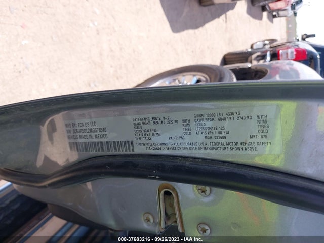3C6UR5DL2MG578540 RAM 2500 Big Horn