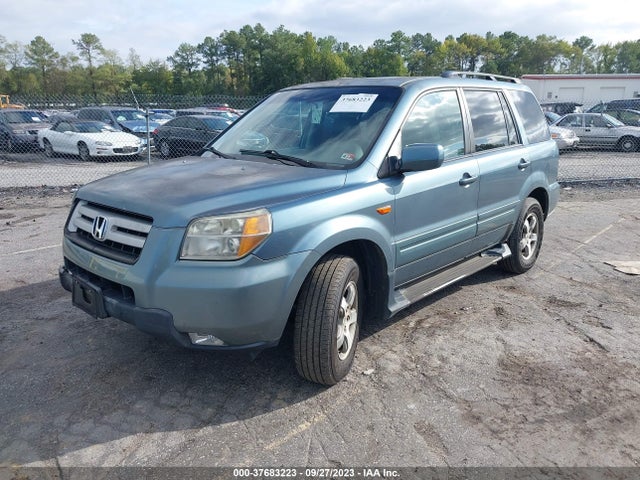 2006 HONDA PILOT EX-L WITH NAVI VIN: 2HKYF18766H501351