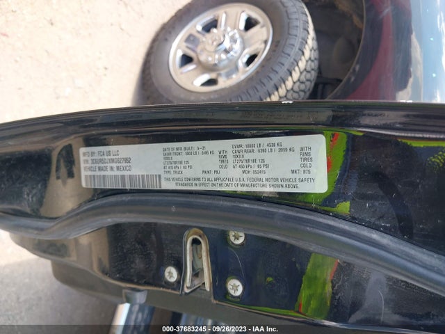 3C6UR5DJXMG627952 RAM 2500 Big Horn