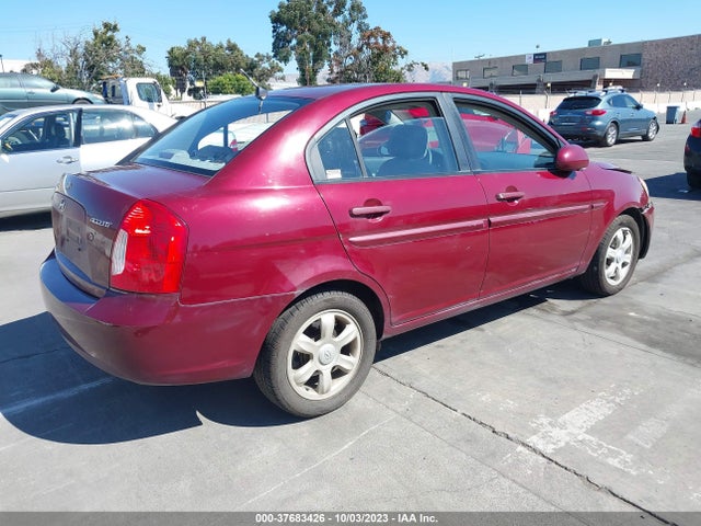 2006 HYUNDAI ACCENT GLS VIN: KMHCN46C36U009442