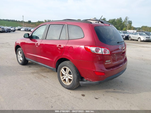 2012 HYUNDAI SANTA FE GLS VIN: 5XYZGDABXCG114435