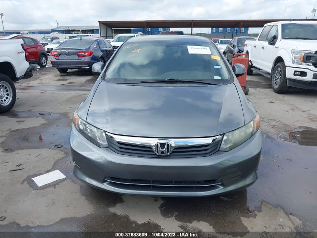 2012 HONDA CIVIC SDN LX VIN: 19XFB2F58CE091923