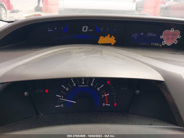 2012 HONDA CIVIC SDN LX VIN: 19XFB2F58CE091923
