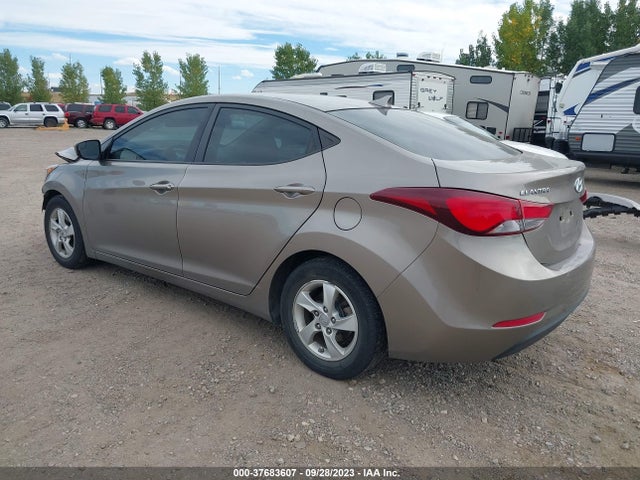 2015 HYUNDAI ELANTRA SE VIN: 5NPDH4AE7FH633912