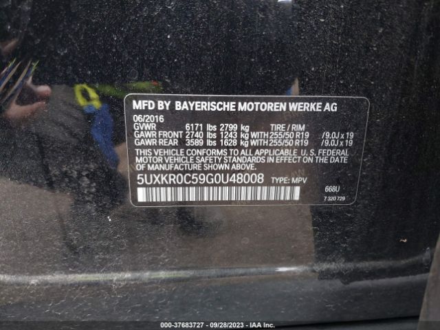 5UXKR0C59G0U48008 BMW X5 Xdrive35i