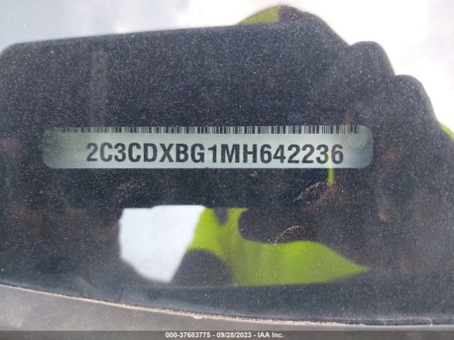 2C3CDXBG1MH642236 Dodge Charger Sxt
