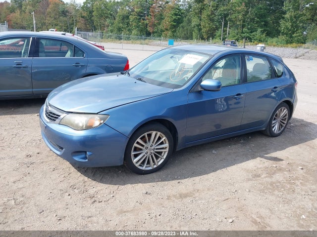 2008 SUBARU IMPREZA WAGON I W/PREMIUM PKG VIN: JF1GH61618H810303