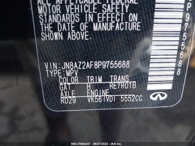 2023 Infiniti QX80, VIN: JN8AZ2AF8P9755688