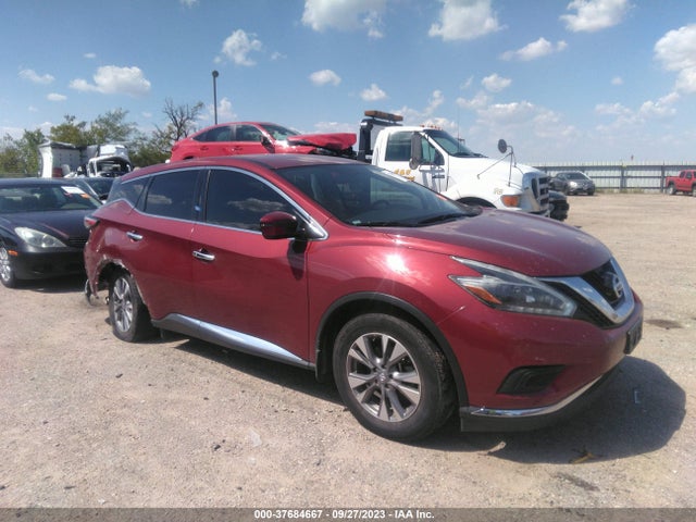 2018 NISSAN MURANO S VIN: 5N1AZ2MG5JN189385