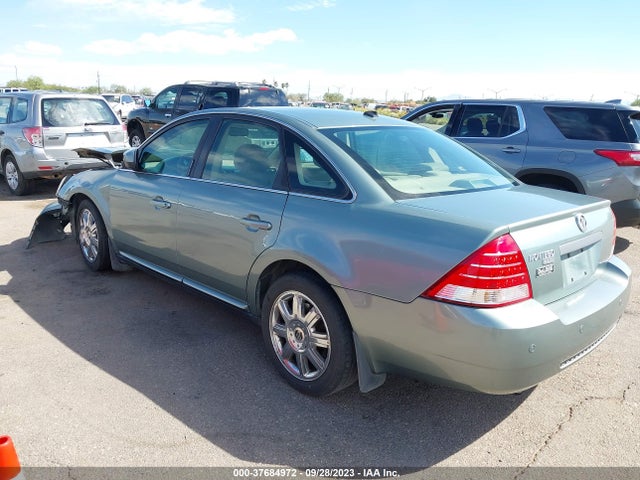 2007 MERCURY MONTEGO PREMIER VIN: 1MEHM421X7G600626
