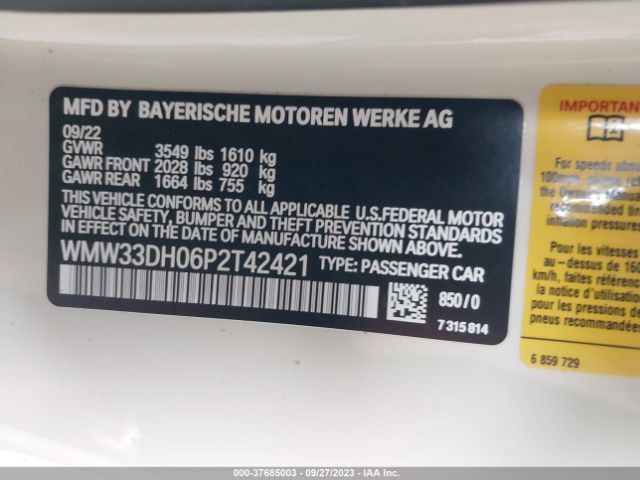 WMW33DH06P2T42421 Mini Hardtop 2 Door Cooper