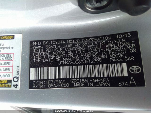 JTNKARJE6GJ512799 Scion IM
