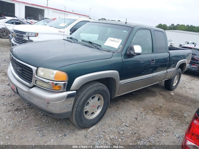 2002 GMC SIERRA 1500 SLE VIN: 2GTEK19T621151807