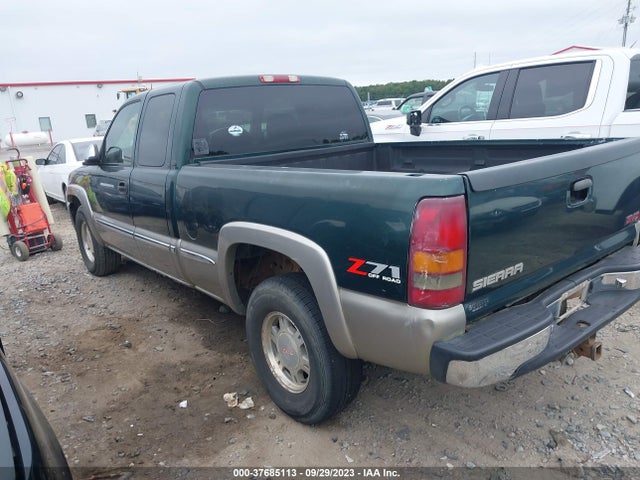 2002 GMC SIERRA 1500 SLE VIN: 2GTEK19T621151807