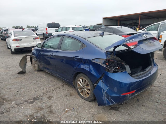 Hyundai ELANTRA SE 2015 5NPDH4AEXFH637629 Image 3