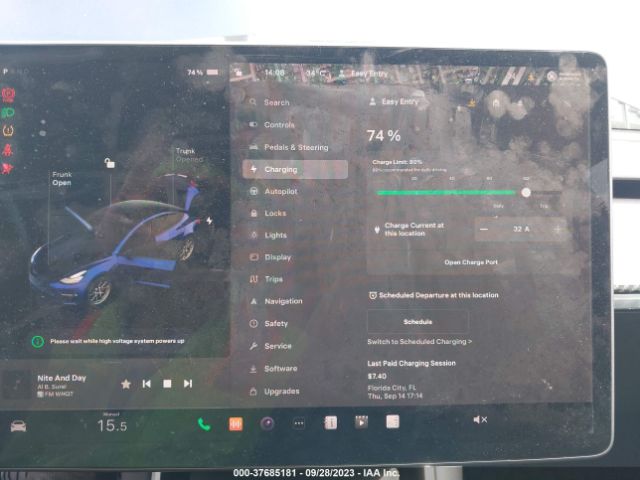 5YJ3E1EA5KF309134 Tesla Model 3 Range