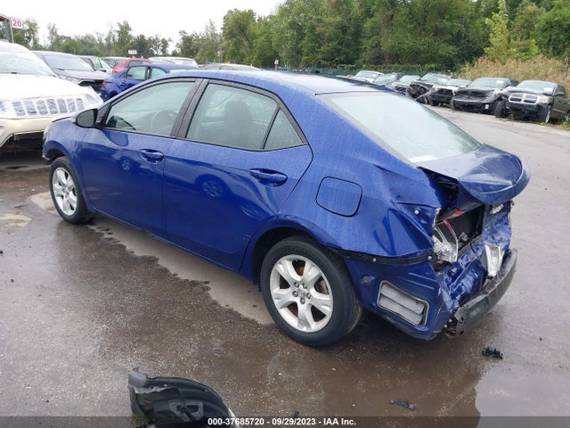 2015 TOYOTA COROLLA L/LE/S/S PLUS/LE PLUS VIN: 2T1BURHE5FC470654