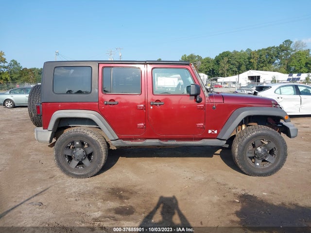 2007 JEEP WRANGLER UNLIMITED X VIN: 1J4GA39167L151582