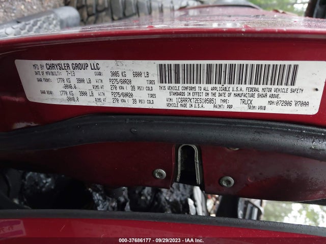 2014 RAM 1500 EXPRESS VIN: 1C6RR7KT2ES105851