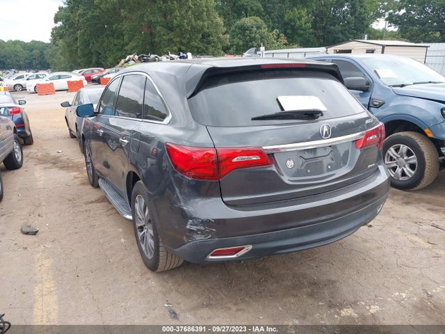 Acura Mdx Technology Package 2014 5FRYD4H41EB034784 Image 3