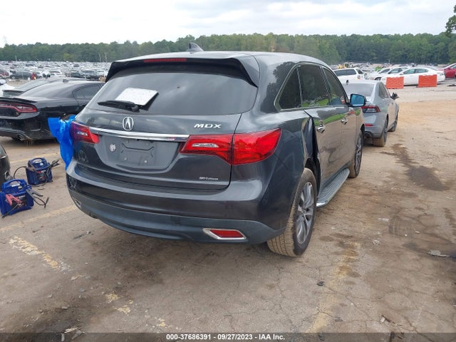Acura Mdx Technology Package 2014 5FRYD4H41EB034784 Image 4