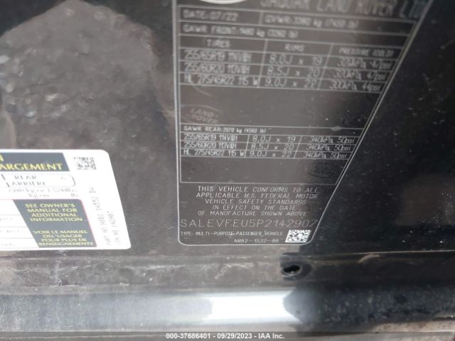 2023 LAND ROVER DEFENDER SALEVFEU5P2142907 Photo 8