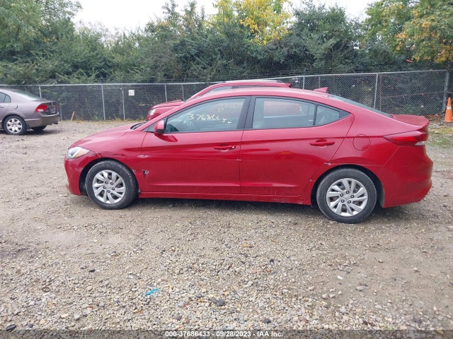2017 HYUNDAI ELANTRA SE VIN: KMHD74LFXHU071615
