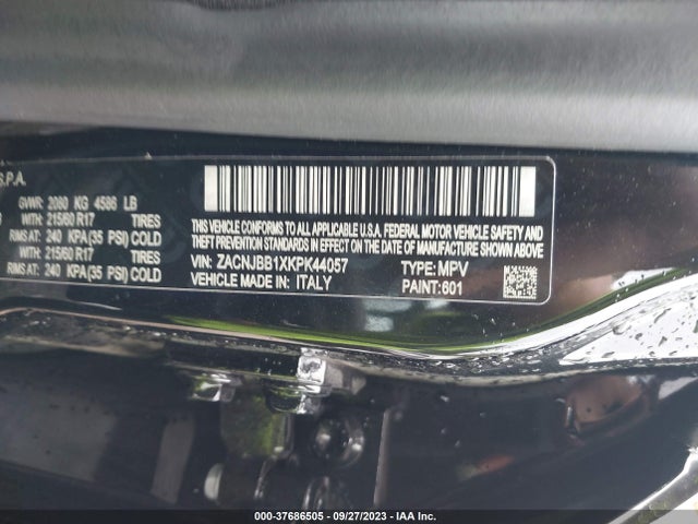 ZACNJBB1XKPK44057 Jeep Renegade Altitude
