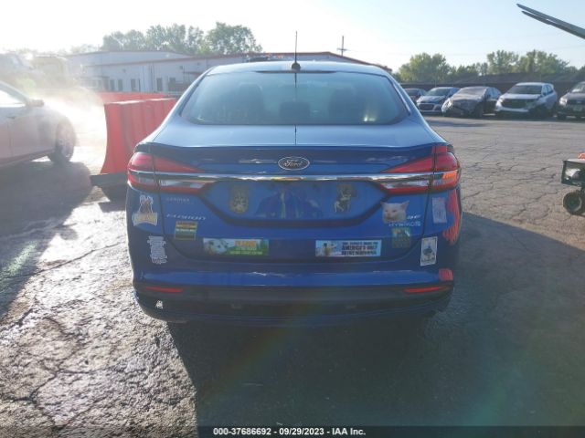 3FA6P0LU3HR374592 Ford Fusion Hybrid Se