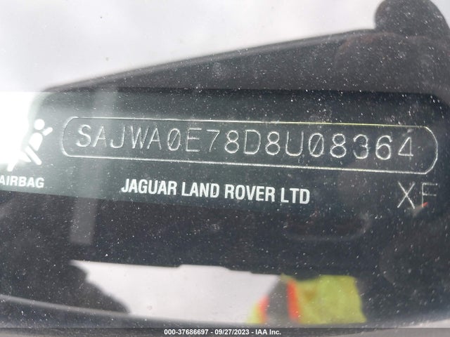 2013 JAGUAR XF SAJWA0E78D8U08364 Photo 8