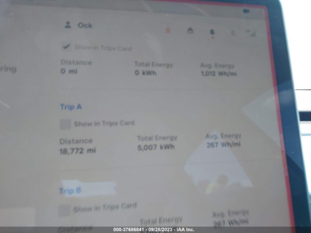5YJ3E1EA3PF422233 Tesla MODEL 3