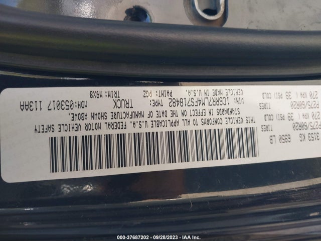 1C6RR7LM4FS718482 RAM 1500 Big Horn