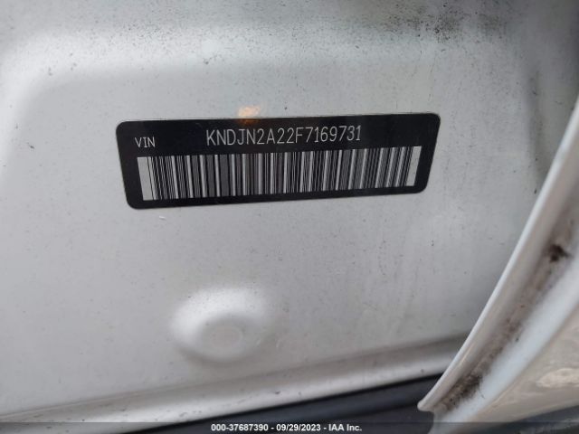 KNDJN2A22F7169731 KIA Soul Base