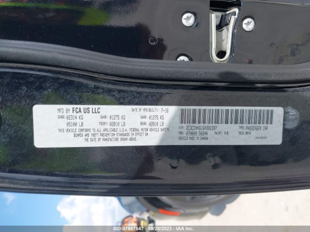 2C3CDXHG1GH302287 Dodge Charger Sxt