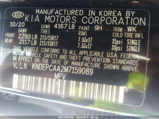 KNDEPCAA2M7159089 KIA Seltos Lx