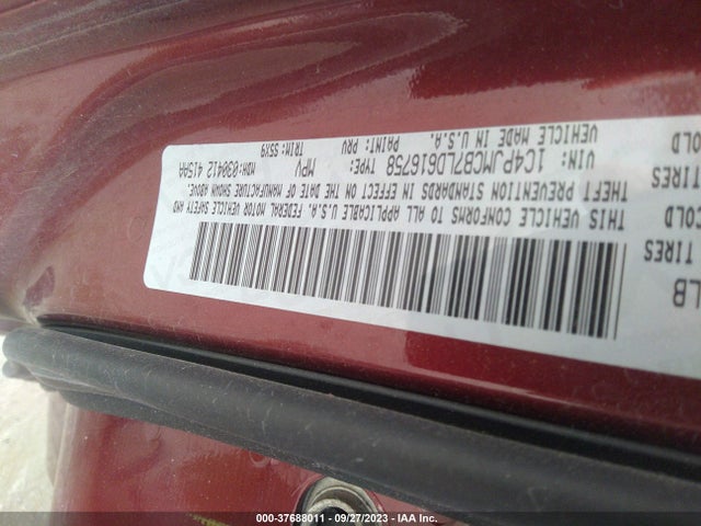 1C4PJMCB7LD616758 Jeep Cherokee Latitude